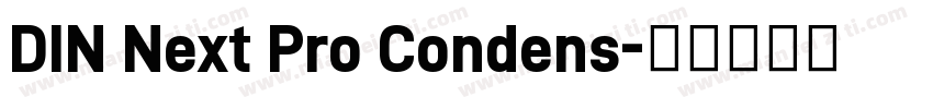 DIN Next Pro Condens字体转换